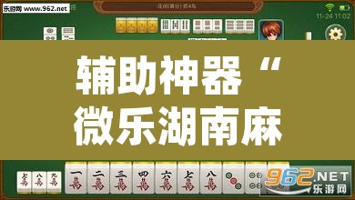辅助神器“微乐湖南麻将赢牌规律是啥”(透视挂)辅助透视教程
