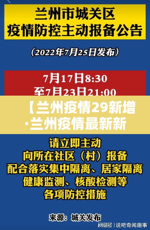 【兰州疫情29新增·兰州疫情最新新增病例行动轨迹】