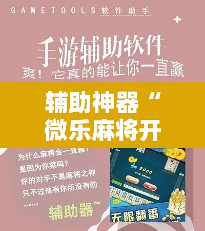 辅助神器“微乐麻将开挂器通用版”附辅助神器开挂脚本详细步骤