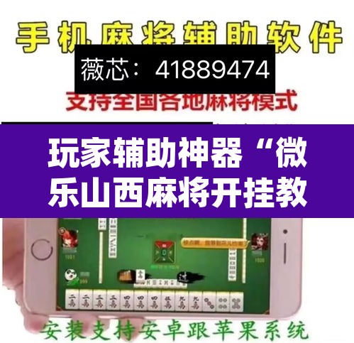 玩家辅助神器“微乐山西麻将开挂教程	”(透视)其实确实有挂
