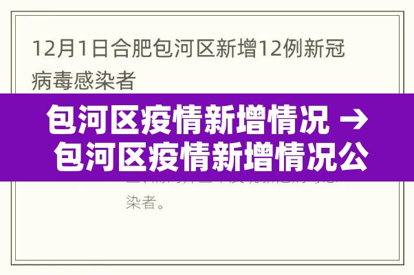 包河区疫情新增情况 → 包河区疫情新增情况公布 包河区疫情新增情况 → 包河区疫情新增情况公布