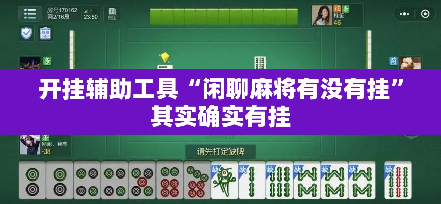 开挂辅助工具“闲聊麻将有没有挂	”其实确实有挂