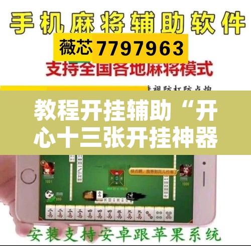 教程开挂辅助“开心十三张开挂神器”其实确实有挂