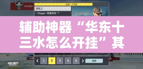 辅助神器“华东十三水怎么开挂”其实确实有挂