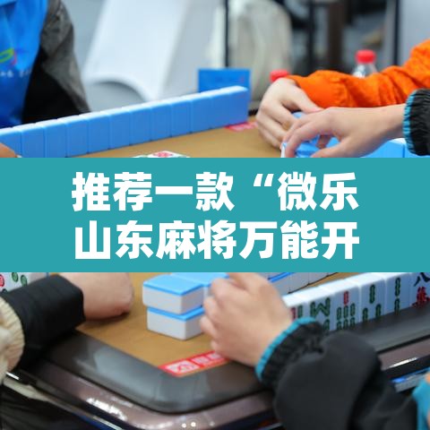 推荐一款“微乐山东麻将万能开挂器通用版”开挂辅助脚本+详细开挂安装教程