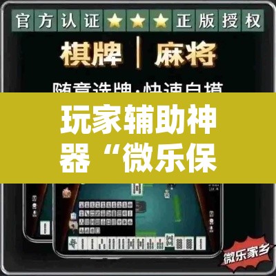 玩家辅助神器“微乐保皇到底能开挂吗”(透视)其实确实有挂