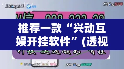 推荐一款“兴动互娱开挂软件”(透视挂)辅助透视教程