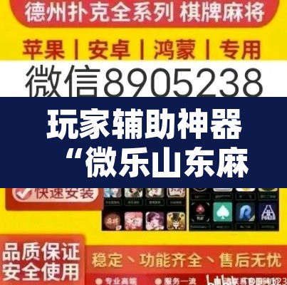玩家辅助神器“微乐山东麻将有没有挂	”附辅助神器开挂脚本详细步骤