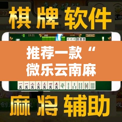 推荐一款“微乐云南麻将小程序开挂免费软件”(透视挂)辅助透视教程