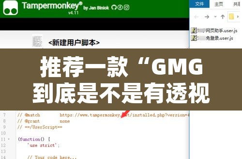 推荐一款“GMG到底是不是有透视挂吗	”开挂辅助脚本+详细开挂安装教程