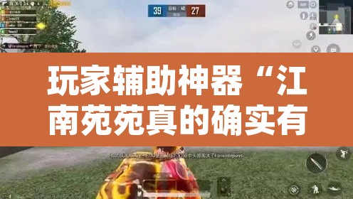 玩家辅助神器“江南苑苑真的确实有挂”(透视)其实确实有挂