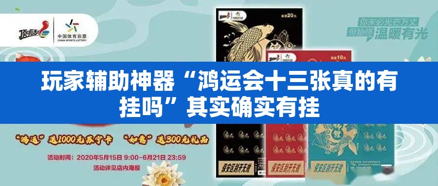 玩家辅助神器“鸿运会十三张真的有挂吗”其实确实有挂