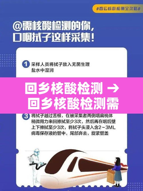 回乡核酸检测 → 回乡核酸检测需要隔离吗