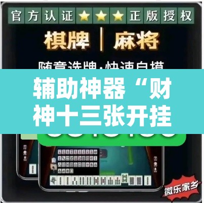辅助神器“财神十三张开挂透视软件	”其实确实有挂