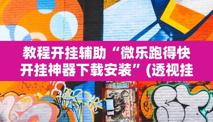 教程开挂辅助“微乐跑得快开挂神器下载安装	”(透视挂)辅助透视教程