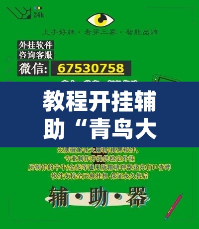 教程开挂辅助“青鸟大厅拼三张透视”(透视挂)辅助透视教程