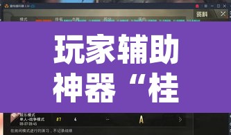 玩家辅助神器“桂麻圈怎么开挂	”(透视挂)辅助透视教程