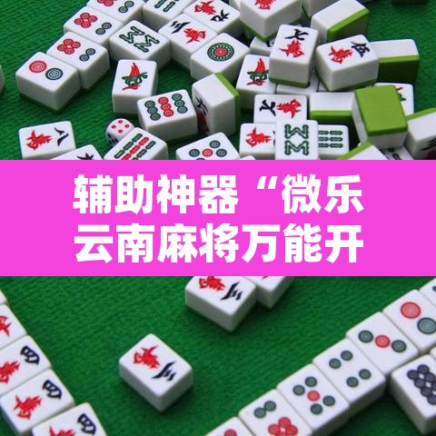 辅助神器“微乐云南麻将万能开挂器”其实确实有挂