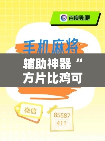 辅助神器“方片比鸡可以开挂吗”其实确实有挂