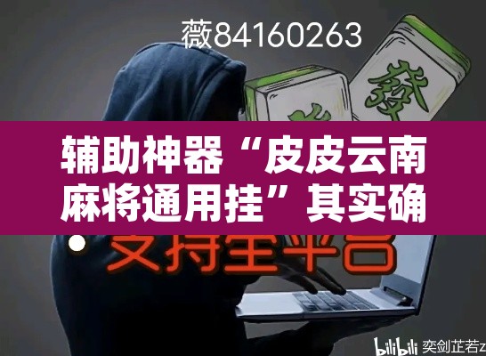 辅助神器“皮皮云南麻将通用挂	”其实确实有挂