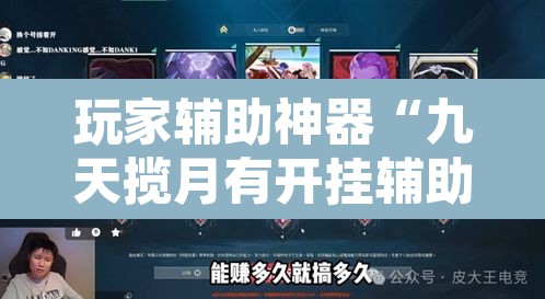 玩家辅助神器“九天揽月有开挂辅助吗	”其实确实有挂