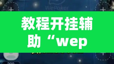 教程开挂辅助“wepoker透视挂被骗经历”开挂辅助脚本+详细开挂安装教程