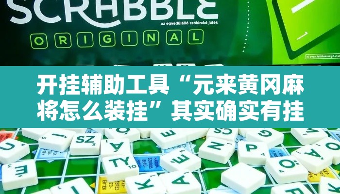 开挂辅助工具“元来黄冈麻将怎么装挂	”其实确实有挂