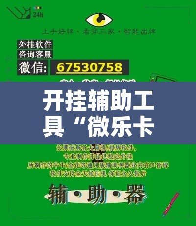 开挂辅助工具“微乐卡五星万能辅助器	”开挂辅助脚本+详细开挂安装教程