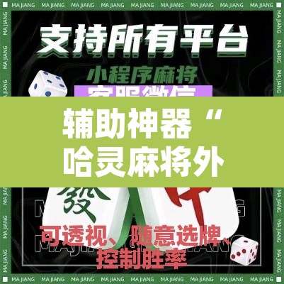 辅助神器“哈灵麻将外挂神器免费版”开挂辅助脚本+详细开挂安装教程