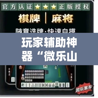 玩家辅助神器“微乐山东麻将开挂免费下载安装”(透视挂)辅助透视教程