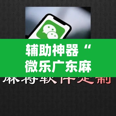 辅助神器“微乐广东麻将万能开挂器	”(透视)其实确实有挂