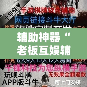 辅助神器“老板互娱辅助专用神器”(透视)其实确实有挂