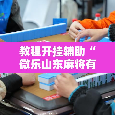 教程开挂辅助“微乐山东麻将有没有挂”其实确实有挂
