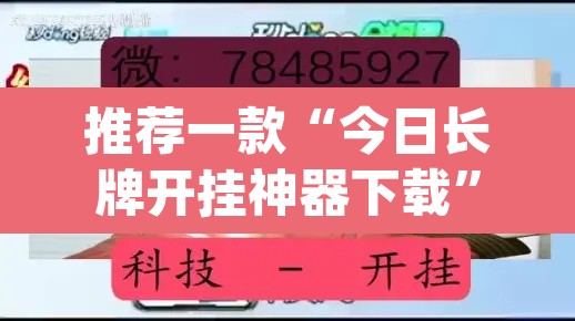 推荐一款“今日长牌开挂神器下载”(透视)其实确实有挂