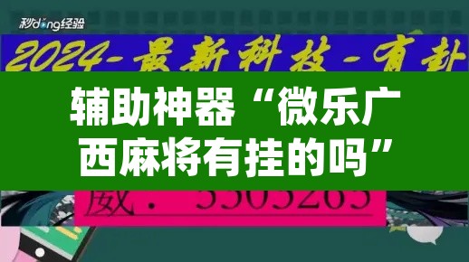 辅助神器“微乐广西麻将有挂的吗”(透视)其实确实有挂