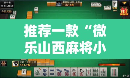 推荐一款“微乐山西麻将小程序挂”(透视)其实确实有挂