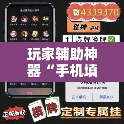 玩家辅助神器“手机填大坑辅助器通用版	”附辅助神器开挂脚本详细步骤
