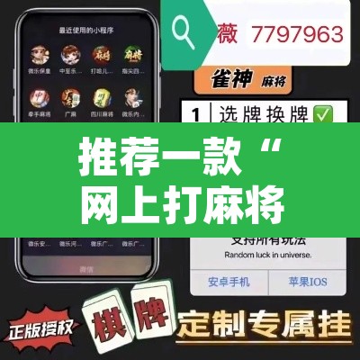 推荐一款“网上打麻将到底有没有挂”开挂辅助脚本+详细开挂安装教程