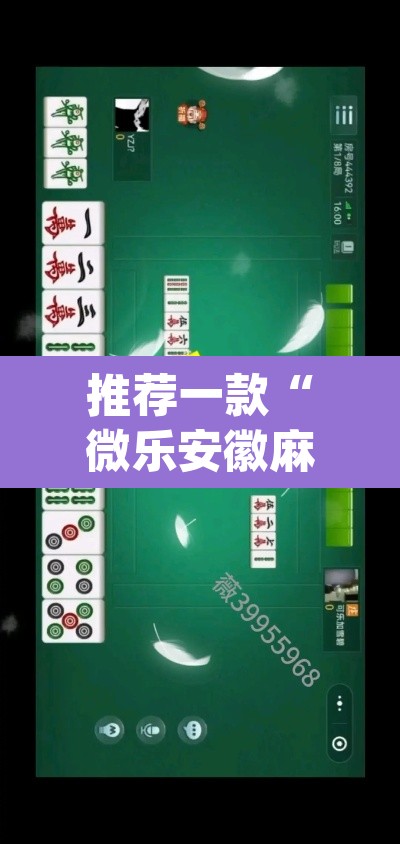 推荐一款“微乐安徽麻将开挂教程”(透视)其实确实有挂