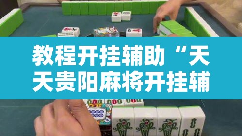 教程开挂辅助“天天贵阳麻将开挂辅助神器”其实确实有挂