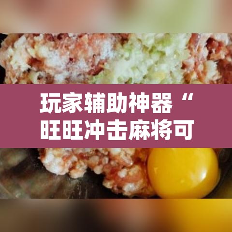 玩家辅助神器“旺旺冲击麻将可以开挂	”(透视挂)辅助透视教程