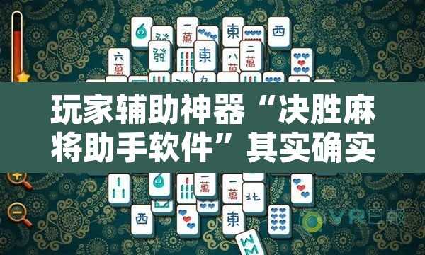玩家辅助神器“决胜麻将助手软件”其实确实有挂