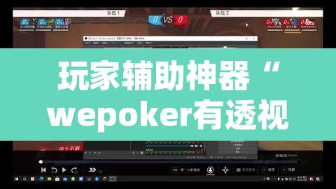 玩家辅助神器“wepoker有透视吗”(透视挂)辅助透视教程