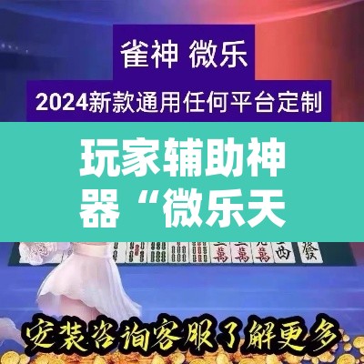 玩家辅助神器“微乐天津麻将手机版必胜秘籍	”(透视挂)辅助透视教程