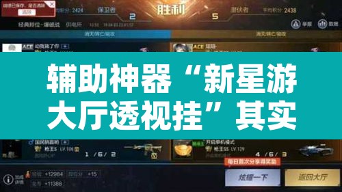 辅助神器“新星游大厅透视挂	”其实确实有挂
