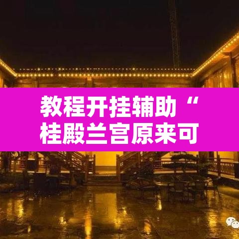 教程开挂辅助“桂殿兰宫原来可以开挂”附辅助神器开挂脚本详细步骤