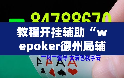 教程开挂辅助“wepoker德州局辅助透视挂教程”(透视)其实确实有挂