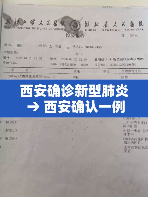 西安确诊新型肺炎 → 西安确认一例新型肺炎 西安确诊新型肺炎 → 西安确认一例新型肺炎