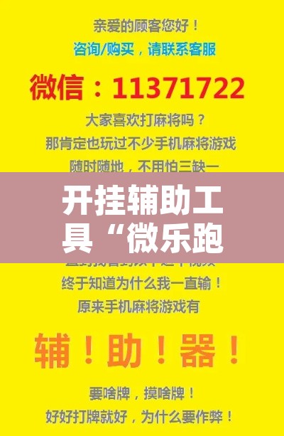 开挂辅助工具“微乐跑得快开挂下载安装微信”其实确实有挂