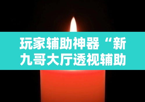 玩家辅助神器“新九哥大厅透视辅助最新”(透视挂)辅助透视教程